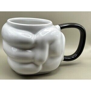 Disney Parks Mickey Mouse Glove Hand 3D 20 oz Ceramic Mug good condition